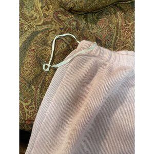 1960s Pink Wool Skirt Size 14